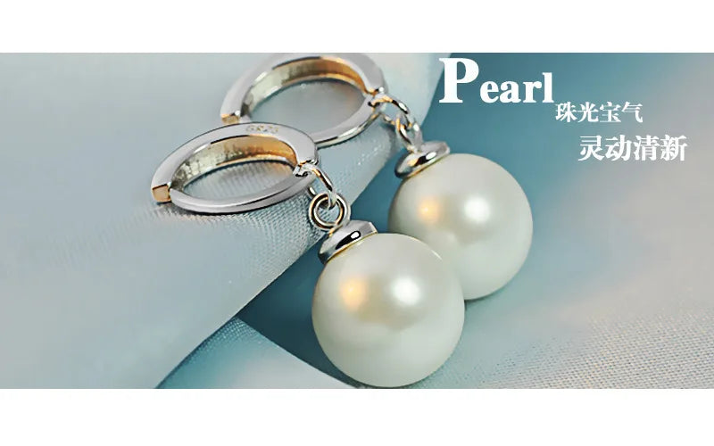 Natural Freshwater Pearl Earrings