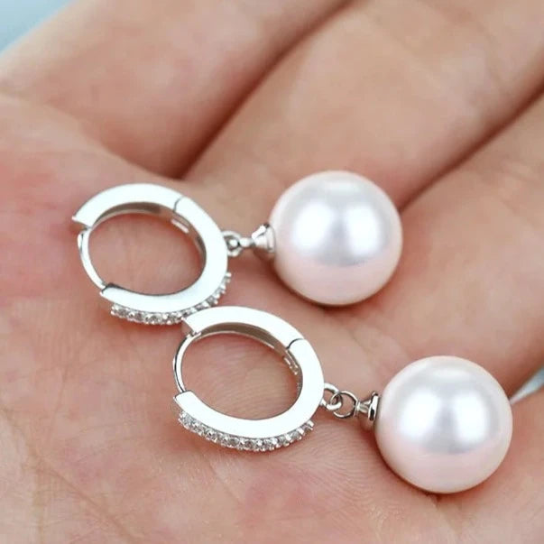 Natural Freshwater Pearl Earrings