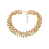 Chunky Chain Choker Necklace