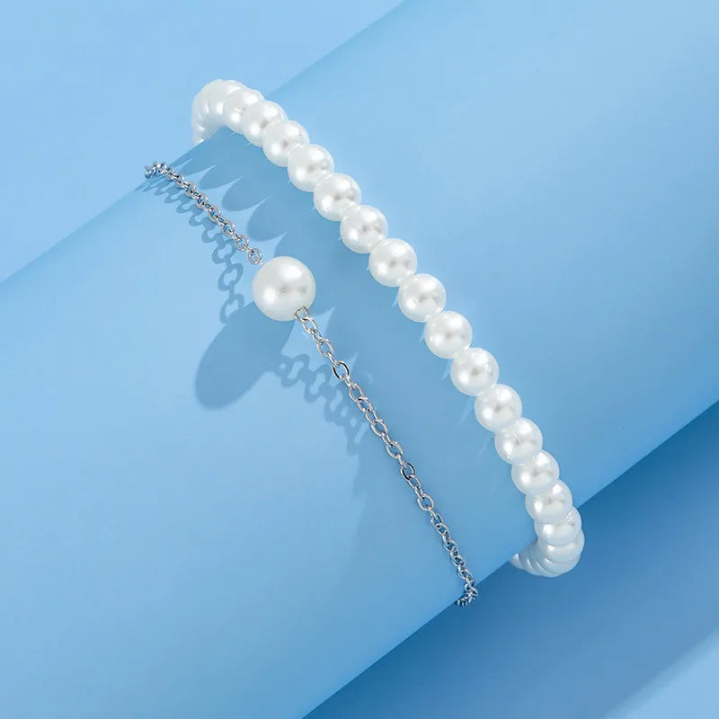 Fashion Pearl Anklet For Wome