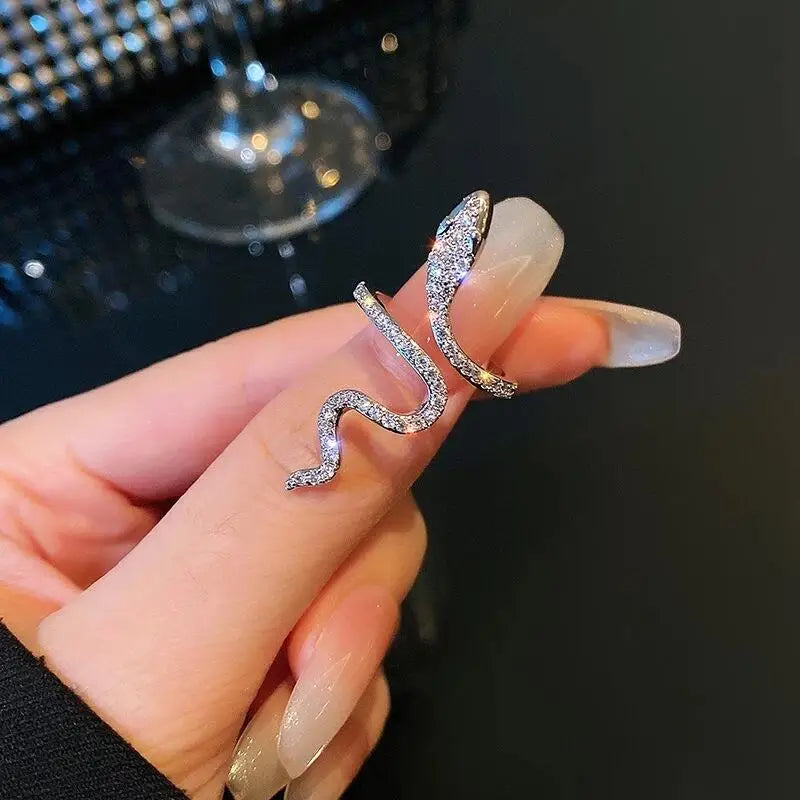 Open Snake Ring Shape Ring