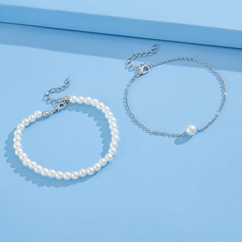 Fashion Pearl Anklet For Wome