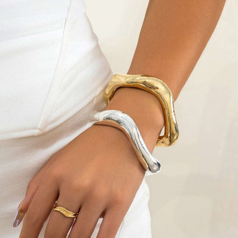 Cuff Bangles Wide Arm Bracelet