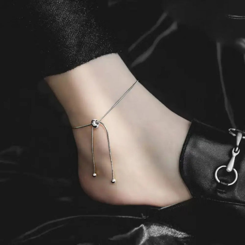 Adjustable Pull-Out Chain Anklet