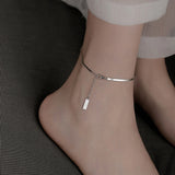 Knife Pendant on the leg Anklet