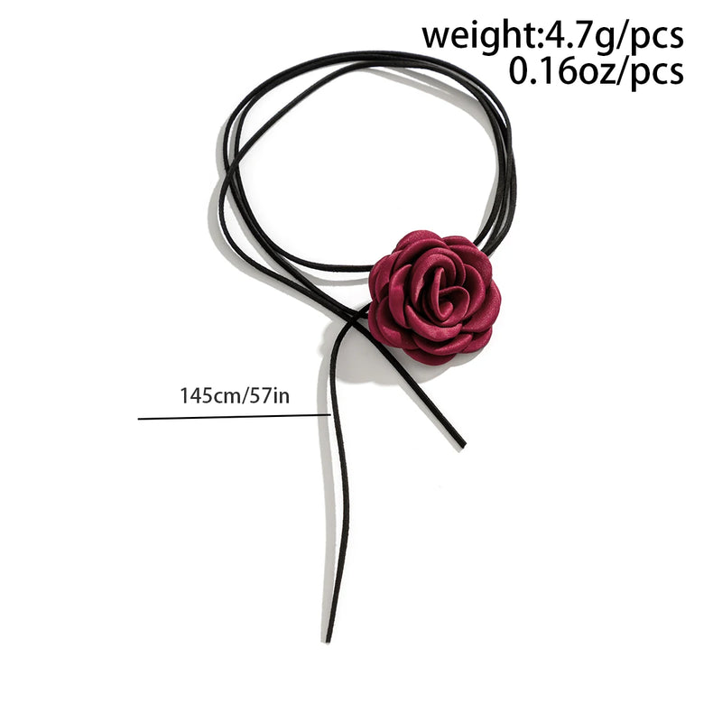 Flower Clavicle Chain Necklace