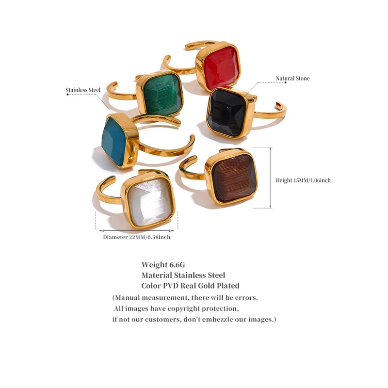 Square OpenRust Proof Ring