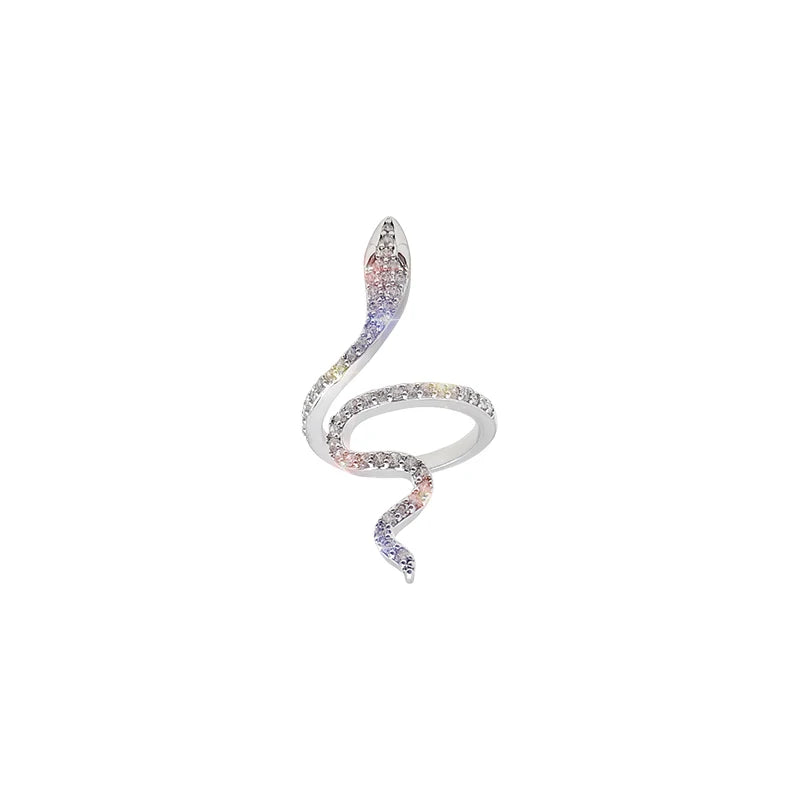 Open Snake Ring Shape Ring