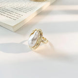 Luxury Design Pearl Ring