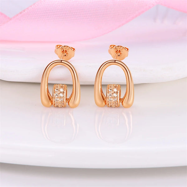 Charm Minimalist Rolle Earrings  925 Sterling Silver