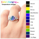 Color Changing Ring Round Emotion Feeling