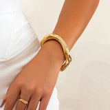 Cuff Bangles Wide Arm Bracelet - JEWELGLAMOUR LTD