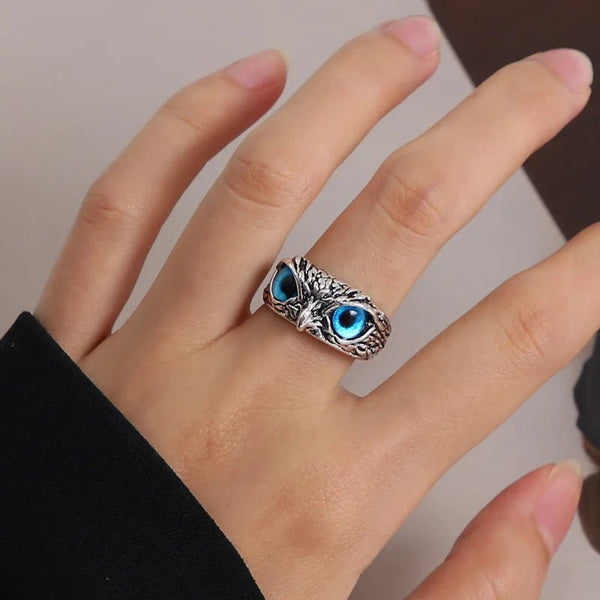 Fashion Charm Vintage Owl Ring - JEWELGLAMOUR LTD